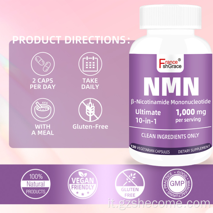Capsule NMN Antietà con Resveratrolo